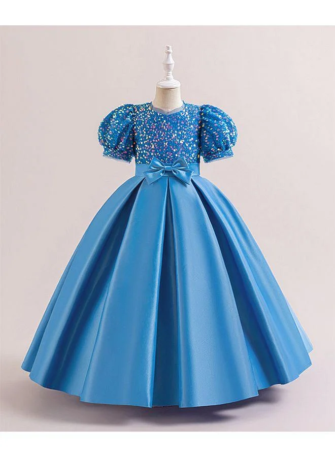 Mark & Mia Mark & Mia Embellished Dress With Bow Detail - Blue