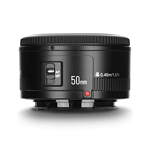 YONGNUO YN50mm F1.8 Lens Large Aperture Auto Focus Lens Compatible with Canon EF Mount EOS Camera - Image 5