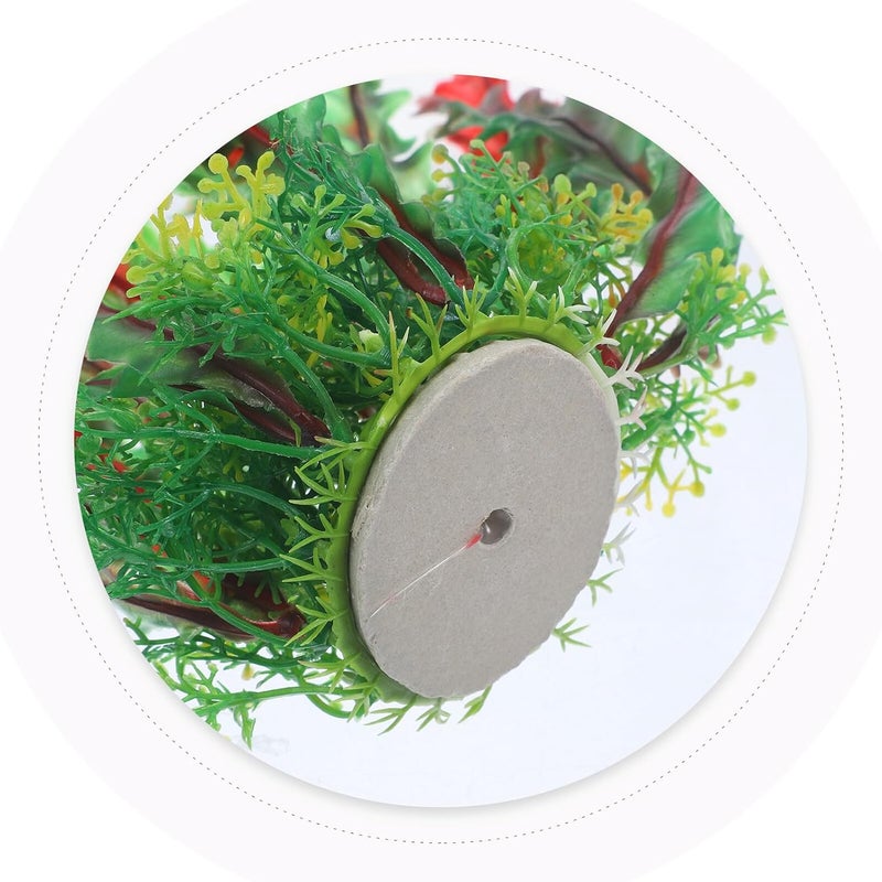 2pcs Aquarium Plant Decorations Tall Plastic Fish Tank Plants for Betta Fish Artificial Aquarium Grass and Aquatic Habitat Enhancements - Image 3