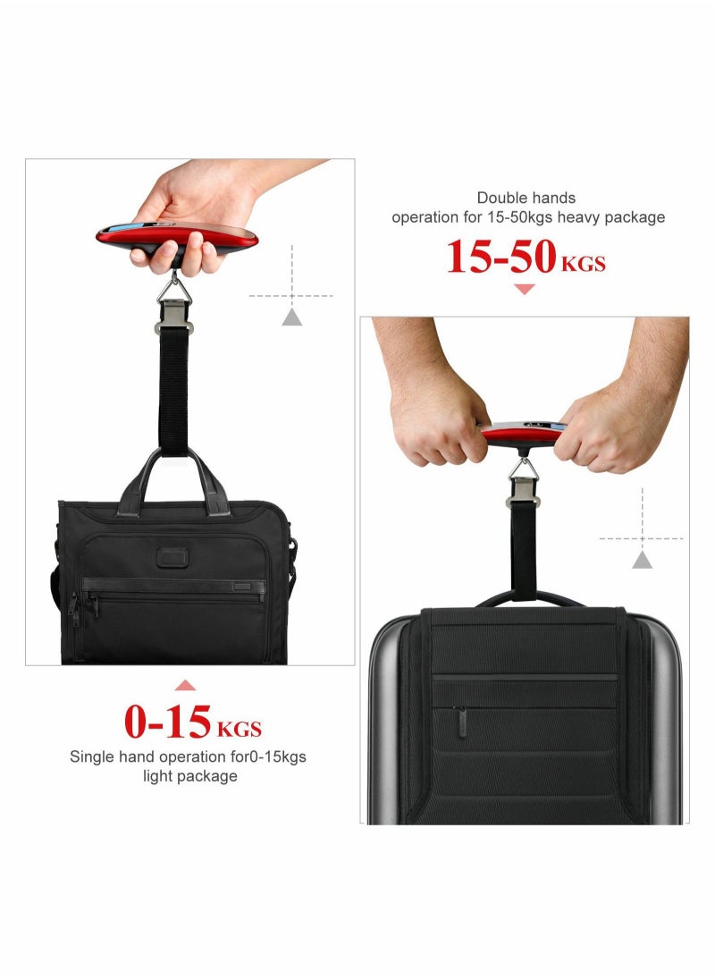 Generic - Luggage Scale, Portable Suitcase Scales Digital Hand Scale Travel Scales with Capacity Weighing Scales for Luggage Bag Backlight - Image 1
