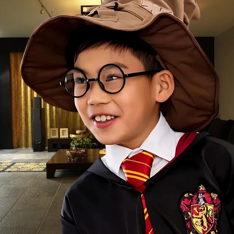 Unique Authentic Black Harry Potter Glasses - Pack of 4 - Magical Cosplay & Enchanting Style - Perfect for Costume Parties - Image 5