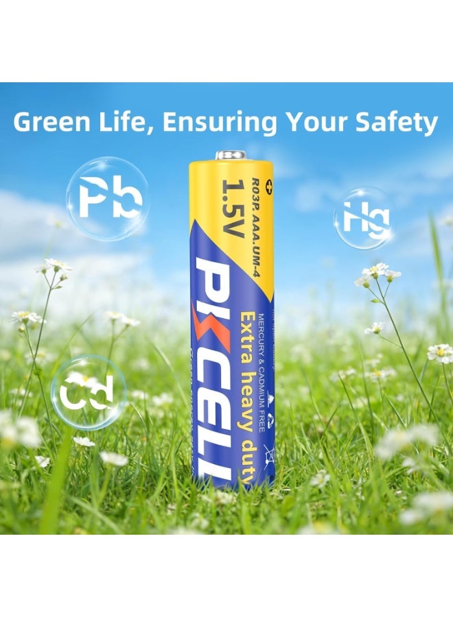 بي كي سيل AAA Batteries 20 Pack - Long-Lasting 1.5V Triple A Batteries for TV Remotes, Torches, Toys & Smoke Alarms - Leak-Proof & UKCA Certified - 0% Plastic Packaging - 3-Year Shelf Life (AAA) - Image 3