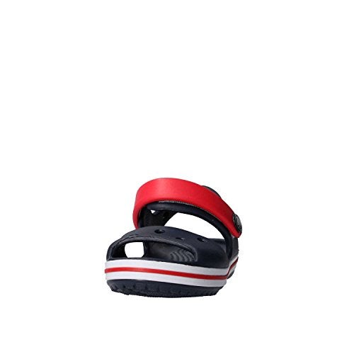 Crocs Kids' Crocband Sandal, Navy/Red, 6 Toddler - Image 4