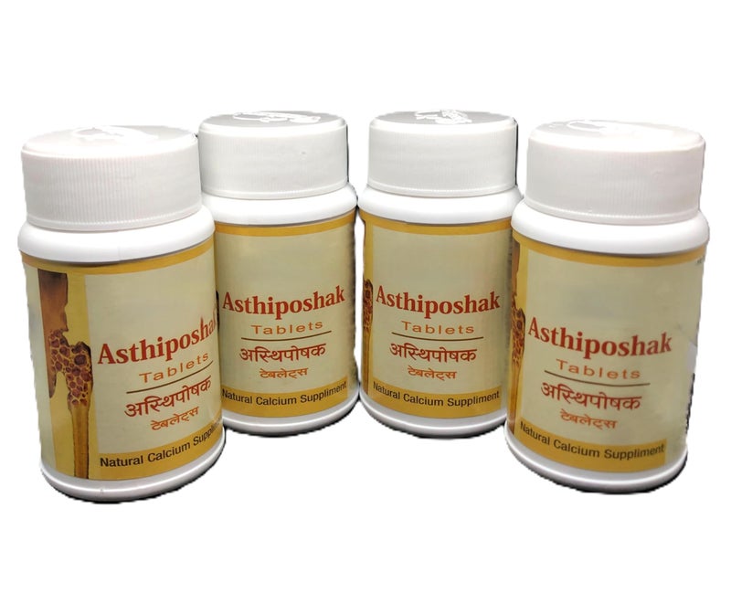BodyStop Asthiposhak 60 Tablets | Pack Of 4 | For Bone Health and Strength | Promotes Absorption and Utilization of Calcium in the Body - Image 2