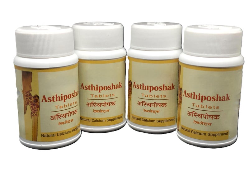 BodyStop Asthiposhak 60 Tablets | Pack Of 4 | For Bone Health and Strength | Promotes Absorption and Utilization of Calcium in the Body - Image 5