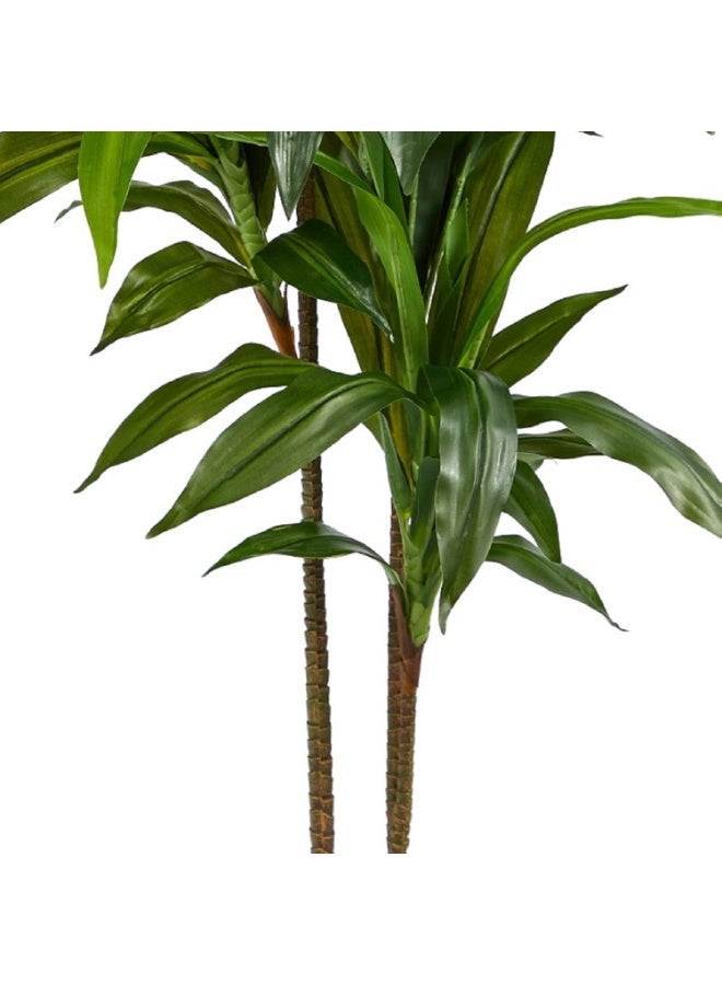 LATIFA Nearly Natural 48 inch Green Dracaena Silk Plant (Real Touch) for Indoor Decor - Image 2