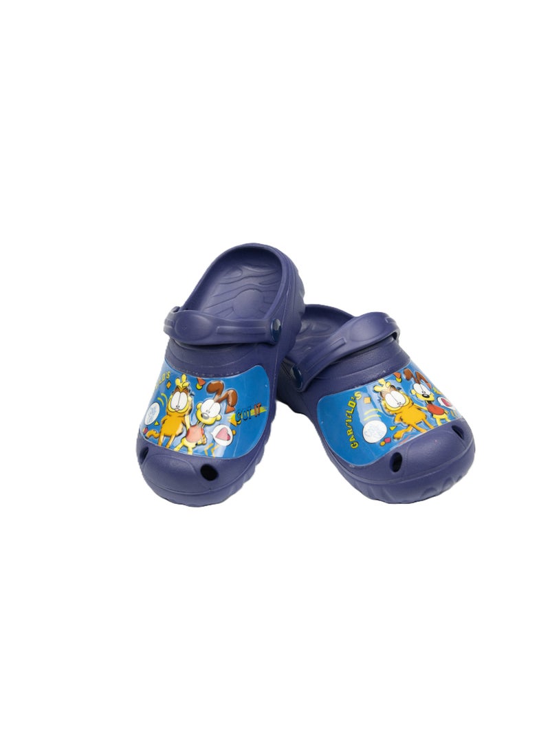 Garfield Kids Clogs – Comfortable & Durable Footwear for Boys – Dark Blue - Image 2