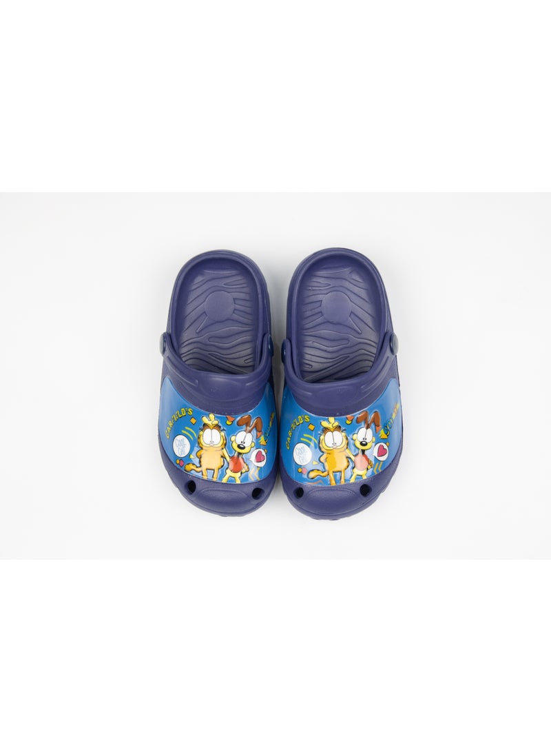 Garfield Kids Clogs – Comfortable & Durable Footwear for Boys – Dark Blue - Image 3