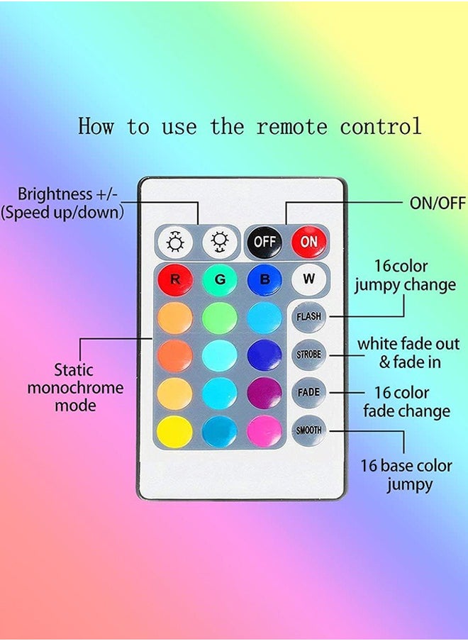 Generic - RGB Led Strip Lights, USB Led Light Strips with Remote, Led TV Lights for Bedroom、Outdoor、Game Room Decor - Image 1