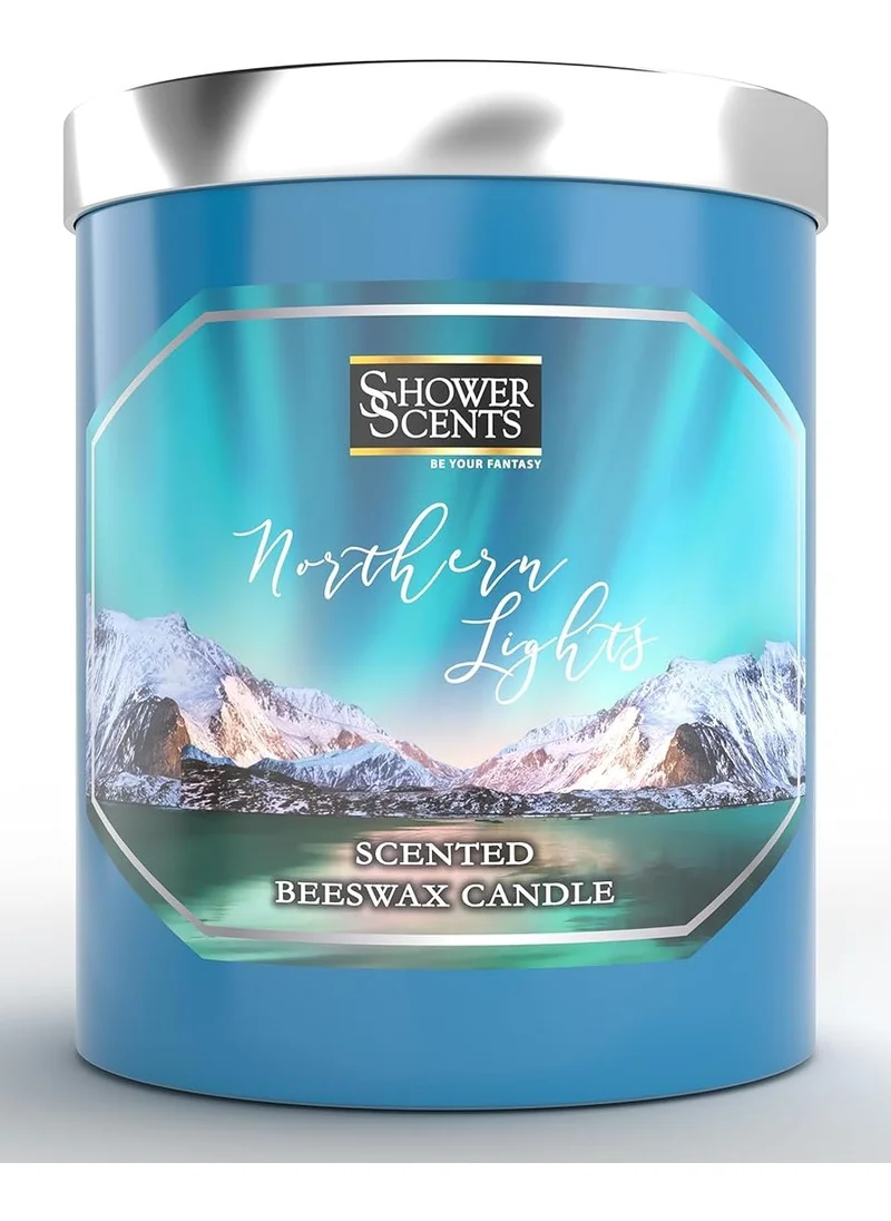 Shower Scents Shower Scents Northern Lights Perfumed Candle 230G, Green, C5346