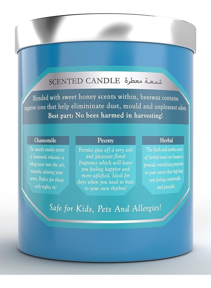 Shower Scents Shower Scents Northern Lights Perfumed Candle 230G, Green, C5346  - Image 2
