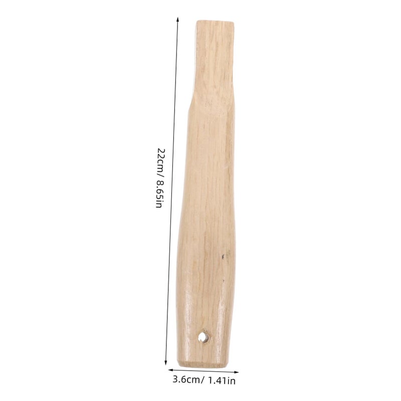 Replacement Wooden Hammer Handle Solid Wood Tool for Sledge Hammer Home Repair Woodworking - Image 3