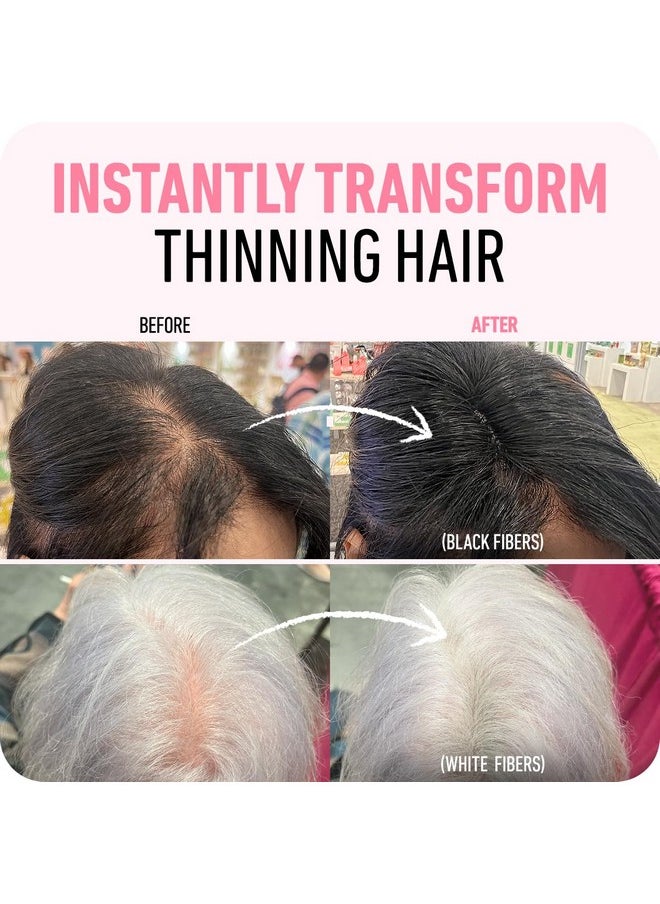 Boldify Hair Fibers Powder For Thinning Hair (Dark Brown) Undetectable & Natural 28G Bottle Completely Conceals Hair Loss In 15 Sec Hair Thickener & Topper For Fine Hair For Women & Men  - Image 3