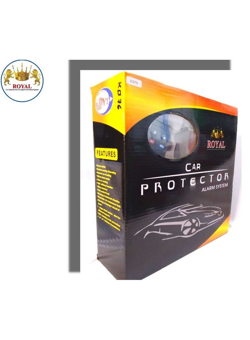 Royal CAR ALARM PROTECTOR SYSTEM ROYAL - DYT KD76 - Image 1