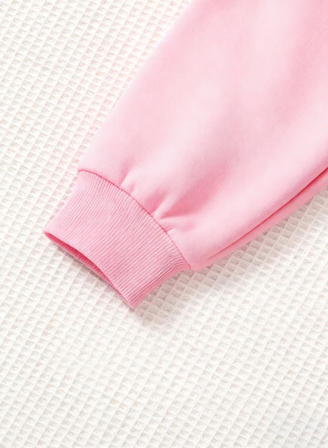 Take Two Graphic Printed Pocket Detail Hoodie - Image 5