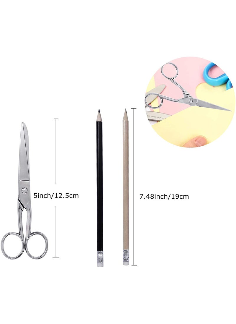 Butuze BUTUZE Book Binding Kit, Bone Folder Tool for Paper Crafting, Complete Book Binding Kits with Bone Folder Waxed Thread, Curved Needle Bookbinding, Bookbinding Supplies  - Image 3