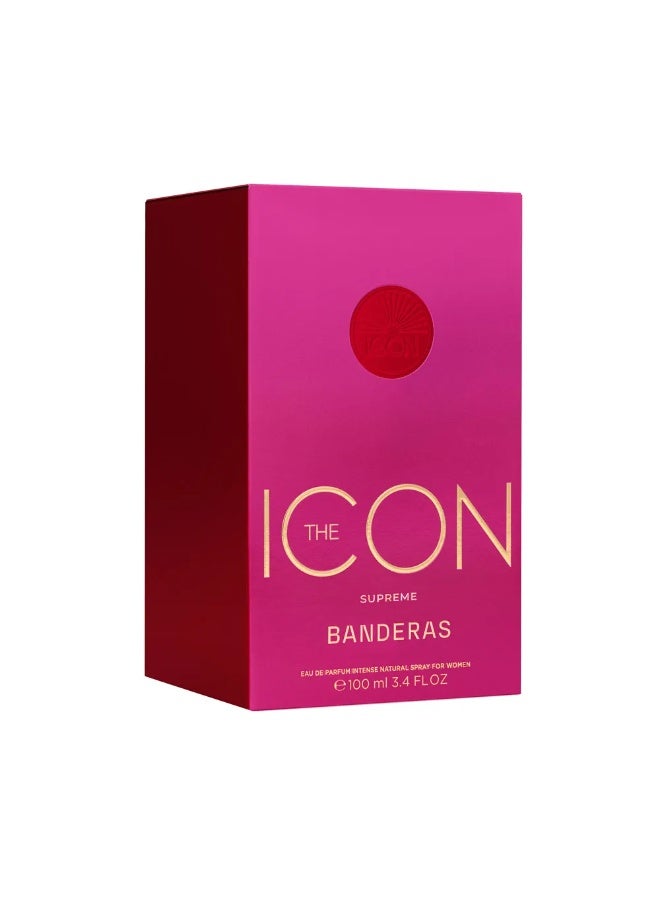 Antonio Banderas The Icon Supreme Intense EDP 100ml for Women - Image 1
