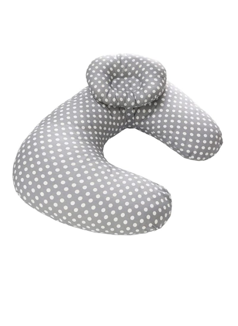 Generic Breastfeeding pillow for newborns, natural position, machine washable, supports the baby and is comfortable for the mother’s position and a sleeping pillow (multiple shapes and colors)  - Image 1
