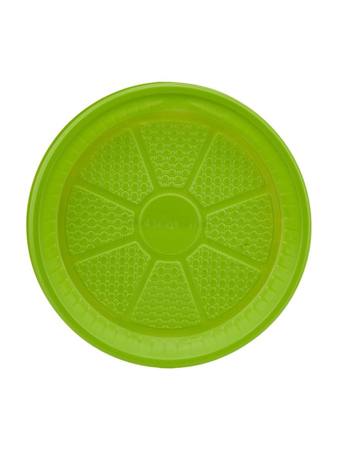Hotpack 25 Pieces Hotpack Coloured Plastic Plates 10 Inch Multicolor  - Image 1