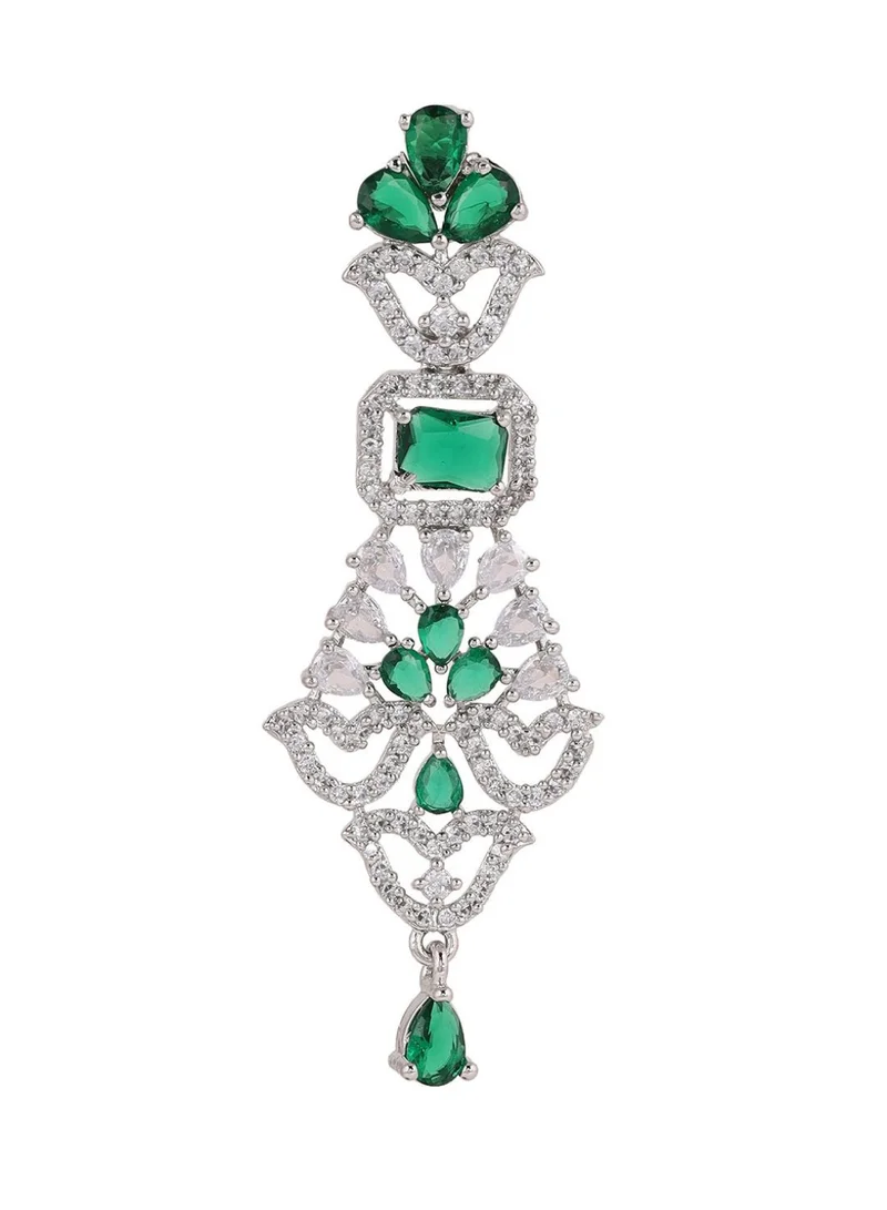 Priyaasi -Studded Contemporary Drop Earrings