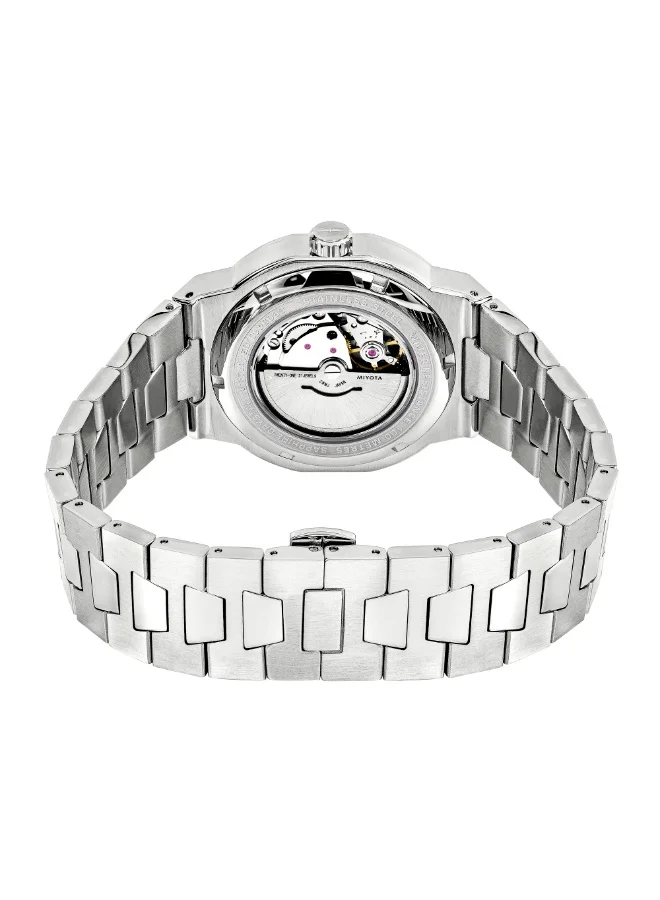 Rotary  Rotary Men's Regent Automatic 100M Water Reistance Green Dial Stainless Steel Bracelet Watch - GB05410/05 for Men | Best Price UAE