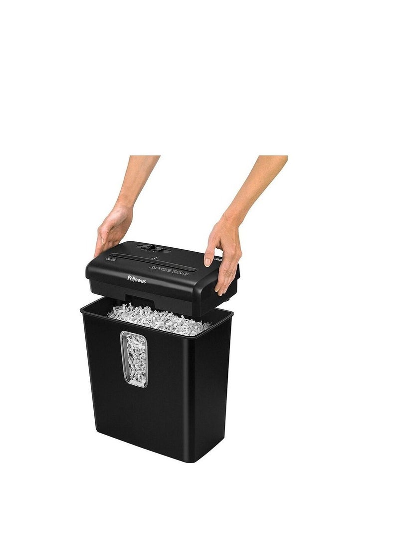 Fellows Fellowes Powershred P-30C Cross-Cut Shredder, Black - Image 2