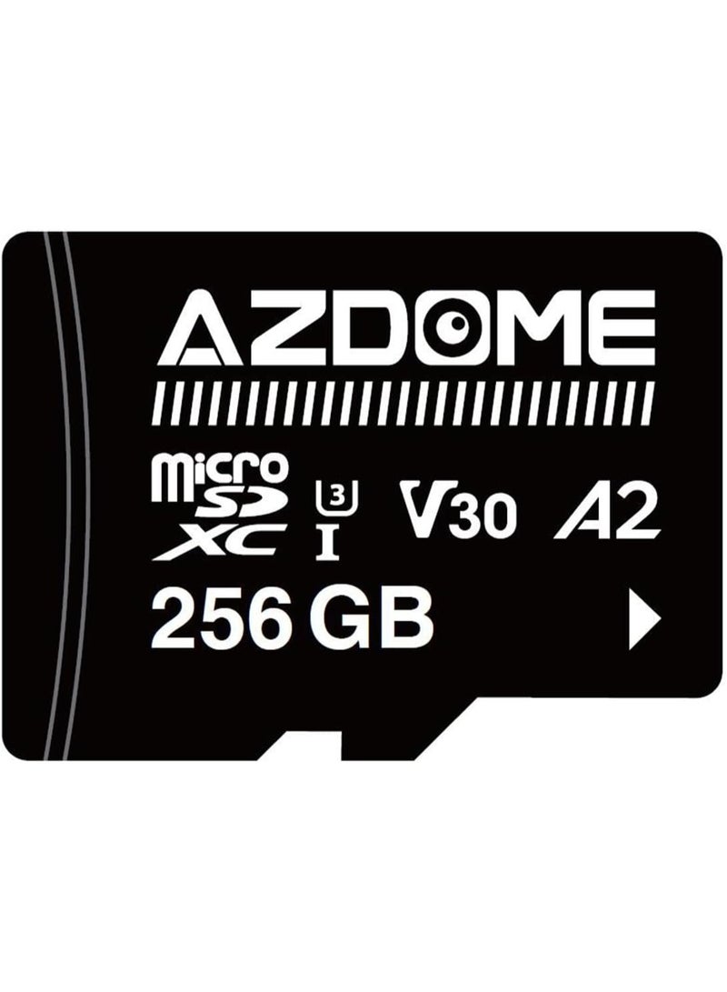 AZDOME M550 Pro 4K 3 Channel Dash Cam with AZDOME 256GB TF Card, Larger Storage Capacity - Image 3