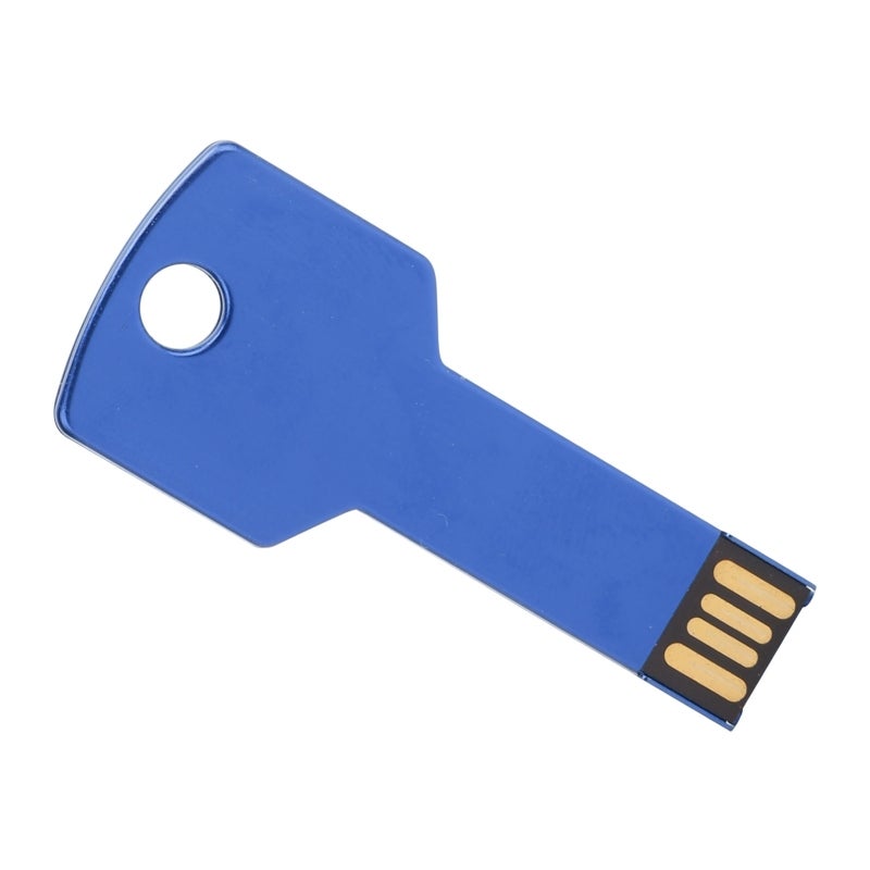 ساعة USB ذات شكل مفتاح: سعة 32 جيجا بايت بلون أزرق – نقل سريع ومجهزة بتشغيل فوري – وسيارة USB متينة ذات تصميم فريد لنقل الملفات بين السيارة والكمبيوتر - Image 3