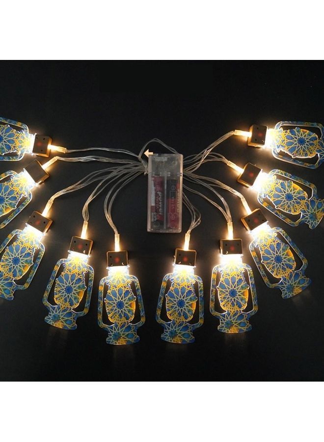 NIBEMINENT LED Oil lamp String Light Multicolour