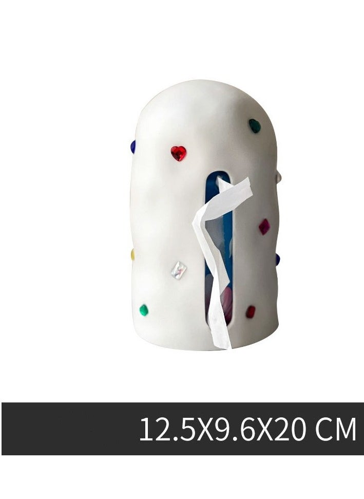 EBMINI New Creative Premium Gemstone Tissue Box  - Image 1