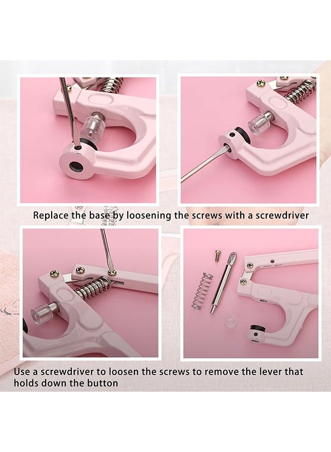 Plastic Snap Pliersg, Hand-held Pliers Tool for T3 T5 T8 KAM Snaps, Button Fastener Press Attacher Punchfor Crafts Clothing - Image 3