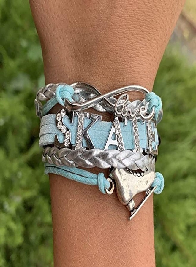 Sportybella Infinity Collection Figure Skating Jewelry- Figure Skating Bracelet - Figure Skater Gifts for Ice Skating - Image 2