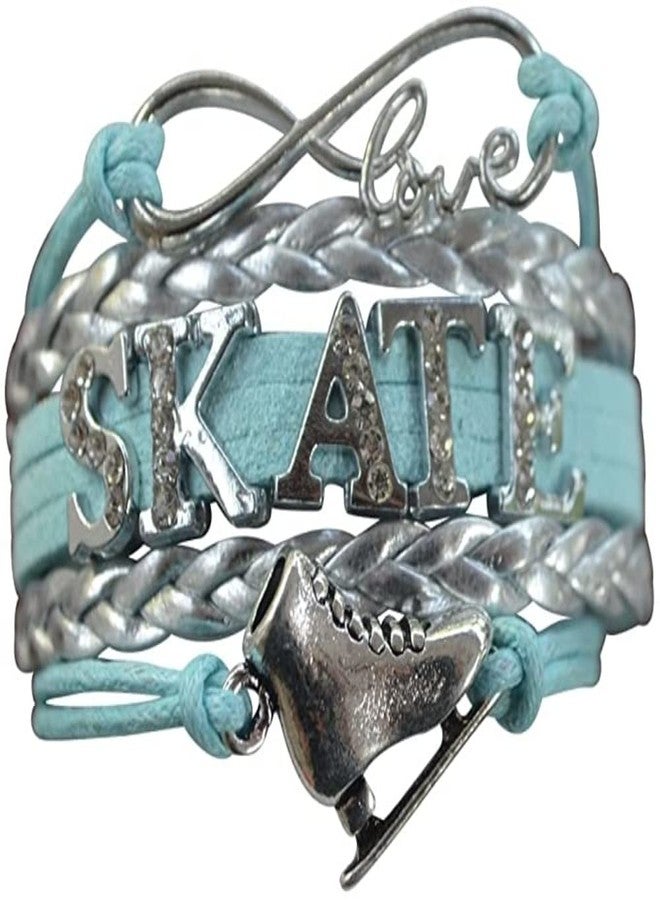 Sportybella Infinity Collection Figure Skating Jewelry- Figure Skating Bracelet - Figure Skater Gifts for Ice Skating - Image 1