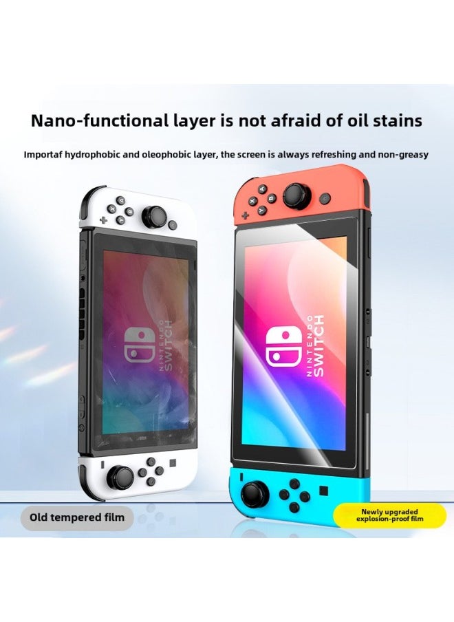 Generic For Nintendo Switch2 Tempered Film Glass Sticker Game Machine Switch OLED HD Screen Protector-Color:High-definition Tempered Film -Size:Nintendo Switch  - Image 5