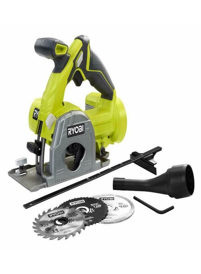 ريوبي منشار غطس متعدد المواد لاسلكي من RYOBI ONE+ بجهد 18 فولت، مقاس 3-3/8 بوصة (أداة فقط)