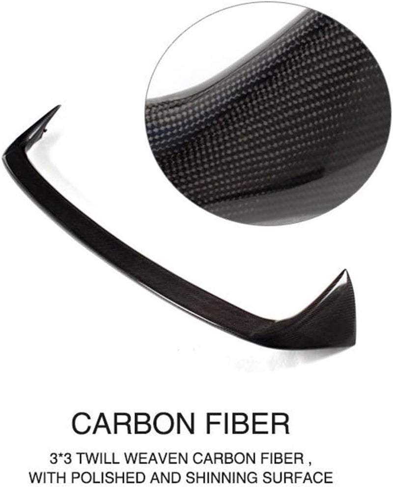 Wivplex Carbon Fiber Rear Roof Spoiler for BMW 1 Series - Image 2