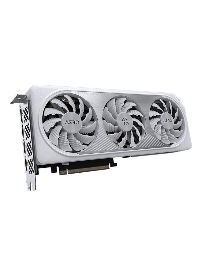 GIGABYTE GeForce RTX 4060 Ti AERO OC 8G Graphic Card White - Image 2