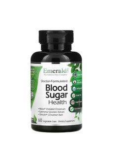 Emerald Laboratories Blood Sugar Health 60 Vegetable Caps  - Image 1