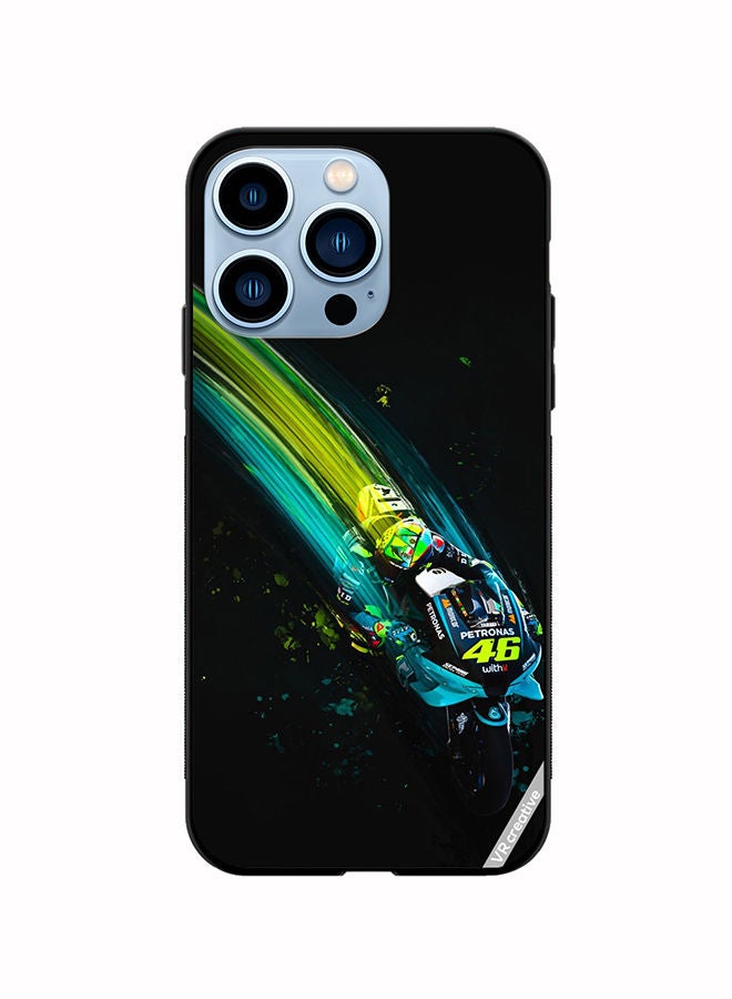 VR CREATIVE Protective Case Cover For Apple iPhone 14 Pro Max Bike Design Multicolour - Image 1