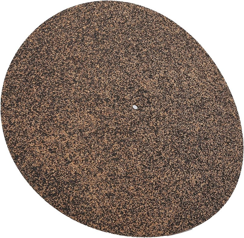Semme 12in Record Mat Pad Cork NonSlip AntiStatic Turntable Slipmat for Records - Image 1