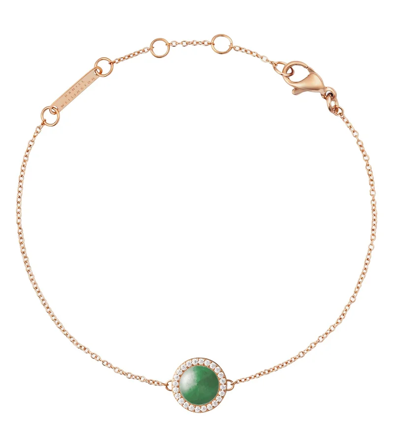 Daniel Wellington Audrey Bracelet Jade Rose Gold