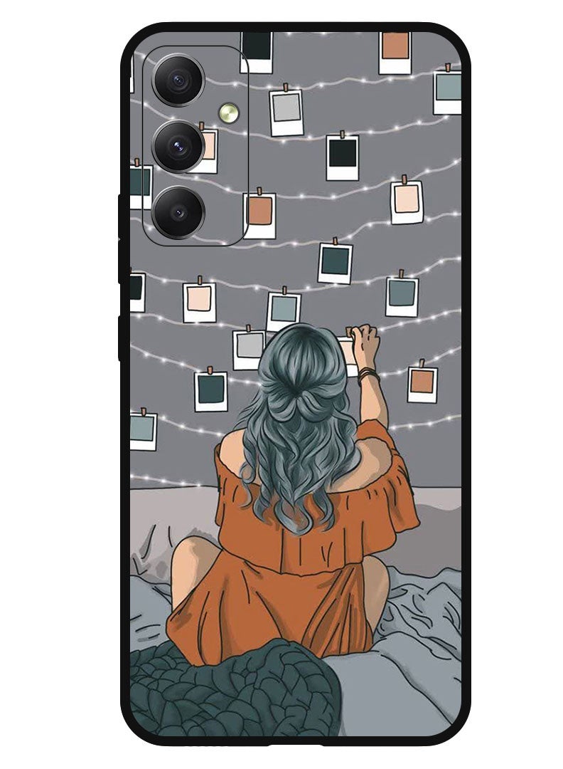 Theodor Protective Case Anti Scratch Shock Proof Bumper Cover For Samsung Galaxy M54 Polaroid and lights - Image 1