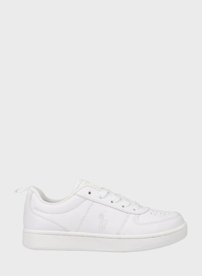 POLO RALPH LAUREN Youth Polo Court Ii Lace Up Sneakers