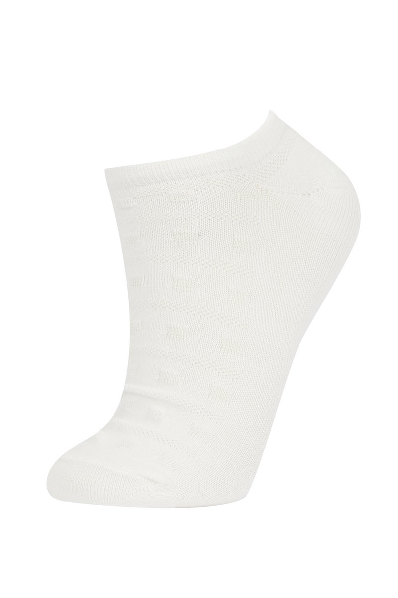 DeFacto Women 3 Pack Cotton Sneaker Socks - Image 3