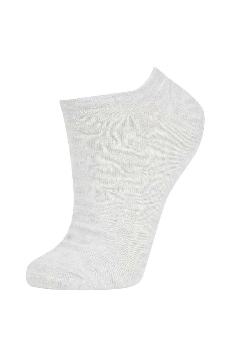 DeFacto Women 3 Pack Cotton Sneaker Socks - Image 2