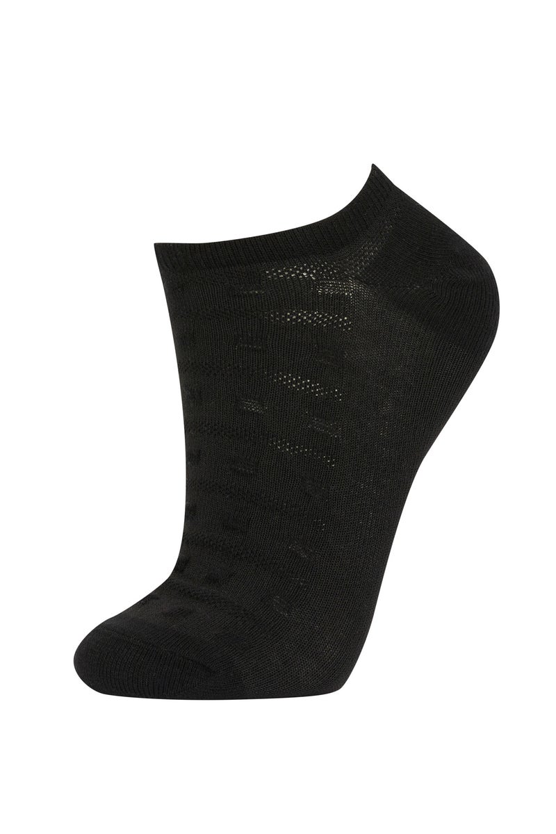 DeFacto Women 3 Pack Cotton Sneaker Socks - Image 5