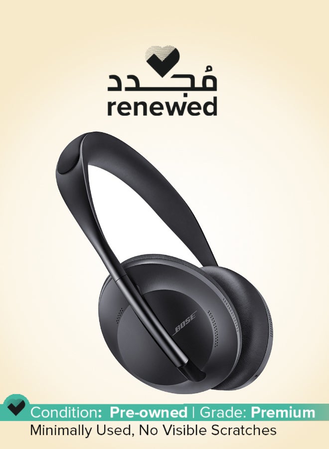بوز Renewed - Noise Cancelling 700 Bluetooth Wireless Over Ear Headphones black - Image 1