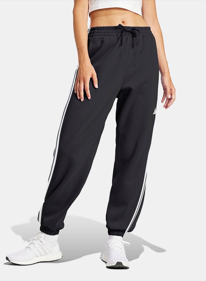 Adidas Essentials 3-Stripes French Terry Cuffed Joggers - Image 1
