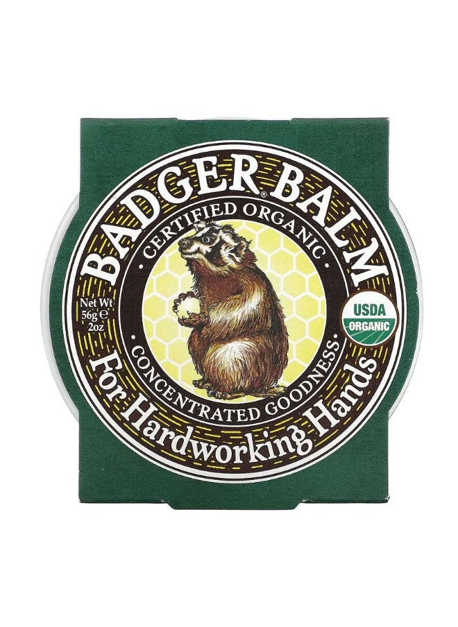 Badger Company Badger Balm for Hardworking Hands 2 oz 56 g  - Image 2