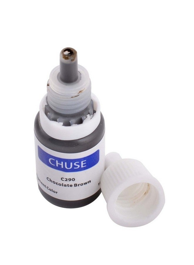 Chuse Microblading Ink Permanent Makeup Pigment 0.35Oz/10Ml Eyebrow Ink Microblading Pigment For Eyebrow Eyeliner (C290 Chocolate Brown) - Image 3